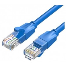 CABLE DE RED LATIGUILLO RJ45 UTP CAT6 AWG26 0.50 M AZUL VENTION (Espera 4 dias)