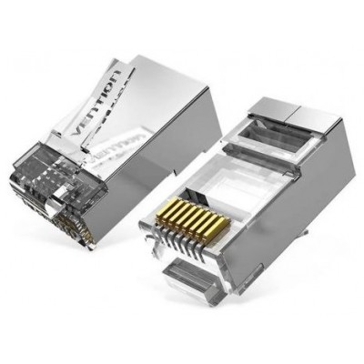 CONECTOR RJ45 CAT6A FTP (10 Und) VENTION (Espera 4 dias)