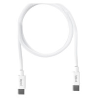 iggual Cable USB-C/USB-C 100 cm blanco Q3.0 3A 60W-1SX iggual Cable USB-C/USB-C 100 cm blanco Q3.0 3A 60W