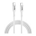 iggual Cable USB-C/USB-C 100 cm blanco Q3.0 3A 60W-SX1 iggual Cable USB-C/USB-C 100 cm blanco Q3.0 3A 60W