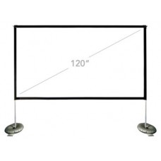 iggual Pantalla exterior portable 120" 265x149 cm