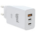 iggual Cargador triple USB-A + 2 x tipo C GaN 65W