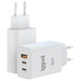 iggual Cargador triple USB-A + 2 x tipo C GaN 65W