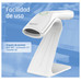 iggual Lector código barras 2D USB botón blanco-SX5 iggual Lector código barras 2D USB botón blanco