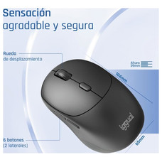iggual Ratón inalámbrico NANO-OFFICE-6D 1600DPI-SX1 iggual Ratón inalámbrico NANO-OFFICE-6D 1600DPI