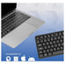 iggual Teclado USB estándar CK-SILENT-105T negro-SX2 iggual Teclado USB estándar CK-SILENT-105T negro