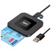 iggual Lector DNI SIP tarjetas ID USB-A / tipo C-SX2 iggual Lector DNI SIP tarjetas ID USB-A / tipo C