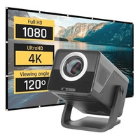 iggual Pack proyector 4K + lona proyecci&oacute;n120"