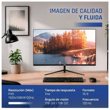 iggual Monitor 27" IPS 1ms FHD 120Hz VGA HDMI MM-SX18 iggual Monitor 27" IPS 1ms FHD 120Hz VGA HDMI MM