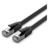 CABLE DE RED LATIGUILLO RJ45 CAT.8 SFTP AWG26 8 M NEGRO VENTION (Espera 4 dias)