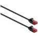 EWENT CABLE RED SLIM CAT.6 U/UTP AWG30/7, CU, 3,0MT NEGRO (Espera 4 dias)
