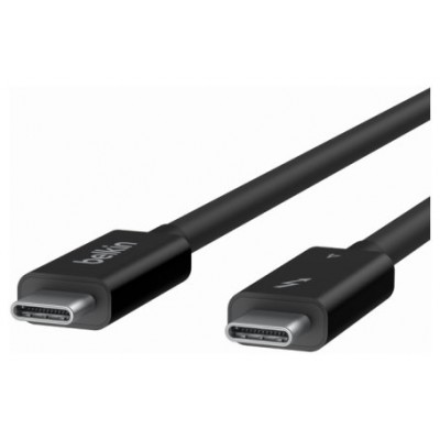 Belkin INZ003BT1MBK cable Thunderbolt 1 m 40 Gbit/s Negro (Espera 4 dias)