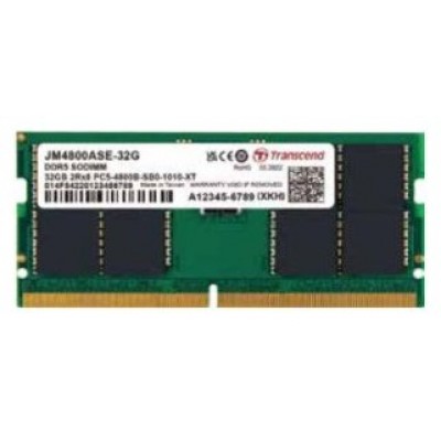 SODIMM DDR5 32GB 4800Mhz TRANSCEND 1.1V CL40 2Rx8