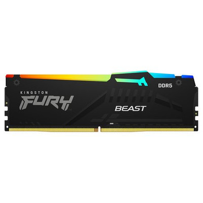 Kingston Technology FURY Beast 32GB 5600MT/s DDR5 CL36 DIMM RGB (Espera 4 dias)