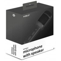 Celly Microfono para niños inalambrico Negro