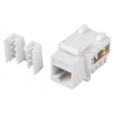 CONECTOR KEYSTONE LANBERG CAT.6 UTP RJ45 90 GRADOS