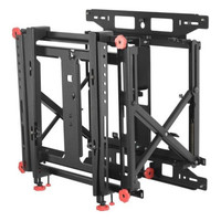 SHARP HIGH-END VIDEO WALL MOUNT WITH QUICK RELEASE FOR SINGLE INSTALLATION OF 46" AND 55". CONNECTOR KITS HAVE TO BE ORDERED SEPARATELY. LANDSCAPE AND PORTRAIT ORIENTATION(L5004VW-QR46-55) (Espera 4 dias)