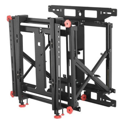 SHARP HIGH-END VIDEO WALL MOUNT WITH QUICK RELEASE FOR SINGLE INSTALLATION OF 46" AND 55". CONNECTOR KITS HAVE TO BE ORDERED SEPARATELY. LANDSCAPE AND PORTRAIT ORIENTATION(L5004VW-QR46-55) (Espera 4 dias)