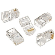 Gembird Conector RJ45 Cat.5 UTP Sólidos (100 uds.)-SX4 Gembird Conector RJ45 Cat.5 UTP Sólidos (100 uds.)