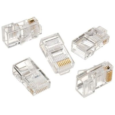 Gembird Conector RJ45 Cat.5 UTP Sólidos (100 uds.)-SX4 Gembird Conector RJ45 Cat.5 UTP Sólidos (100 uds.)