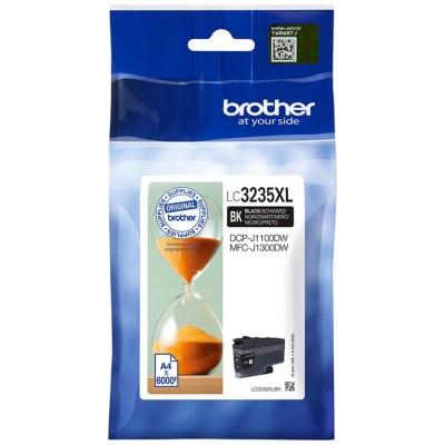 BROTHER Cartucho de tinta negro LARGA DURACION LC3235XLBK