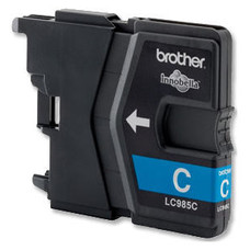 BROTHER  Cartucho de tinta cyan LC985 para  DCP-J315W sin blister