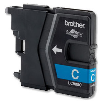 BROTHER  Cartucho de tinta cyan LC985 para  DCP-J315W sin blister