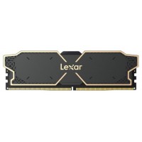 LEXAR MEMORIA THOR DDR5 32GB (2X16GB)   6000 CL32 1.3V  HEATSINK DUAL PACK BLACK  LD5U16G60C32LG-RGD (Espera 4 dias)