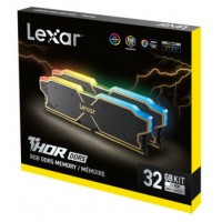 LEXAR THOR RGB DDR5 32GB 2X16GB 6000MHZ CL38 (Espera 4 dias)-15SX LEXAR THOR RGB DDR5 32GB 2X16GB 6000MHZ CL38 (Espera 4 dias)