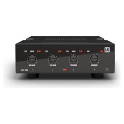 LD SYSTEMS INTEGRATION SERIE TICA (LDAMP405) 4-CHANNEL MINI INSTALLATION POWER AMPLIFIER 4 × 50 W 4 OHM WARRANTY 5 YEARS (PU6) (Espera 4 dias)