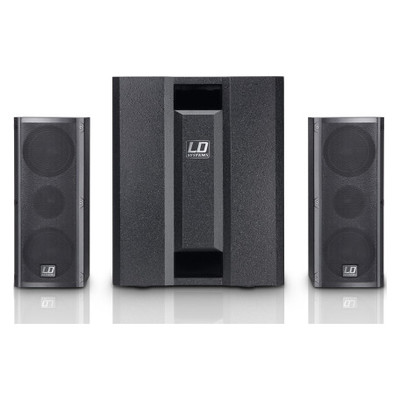 LD Systems DAVE 8 ROADIE conjunto de altavoces 115 W Negro (Espera 4 dias)
