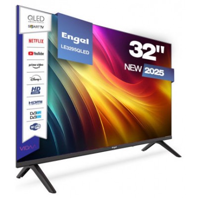 TV QLED 32"-TDT2 - HD -SMARTV VIDAA NETFLIX/AMAZON. MODO HOSPITALITY (Espera 4 dias)