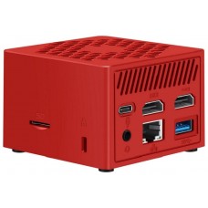 MINIPC LEOTEC INTEL N100 8GB 128GB M.2 WIN11 PRO PRE-INSTAL ROJO