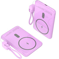 LEOTEC POWERBANK 5000MAH 20W FAST CHRG PURPURA 1USB-C+WIRELESS INC LAN CAB USB-C A USB-C 65W-2SX LEOTEC POWERBANK 5000MAH 20W FAST CHRG PURPURA 1USB-C+WIRELESS INC LAN CAB USB-C A USB-C 65W