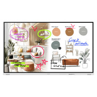 Samsung WM85FX pizarra blanca interactiva 2,16 m (85") 3840 x 2160 Pixeles Pantalla t&aacute;ctil Gris, Blanco HDMI (Espera 4 dias)