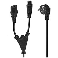Lindy 30047 cable de transmisión Negro C13 acoplador C5 acoplador (Espera 4 dias)-4SX Lindy 30047 cable de transmisión Negro C13 acoplador C5 acoplador (Espera 4 dias)