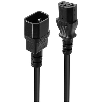 Lindy 30320 cable de transmisión Negro 0,5 m C14 acoplador C13 acoplador (Espera 4 dias)-SX1 Lindy 30320 cable de transmisión Negro 0,5 m C14 acoplador C13 acoplador (Espera 4 dias)