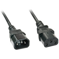 Lindy 30332 cable de transmisión Negro 3 m C13 acoplador C14 acoplador (Espera 4 dias)-4SX Lindy 30332 cable de transmisión Negro 3 m C13 acoplador C14 acoplador (Espera 4 dias)