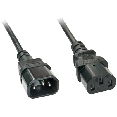 Lindy 30333 cable de transmisión Negro 5 m C13 acoplador C14 acoplador (Espera 4 dias)-SX7 Lindy 30333 cable de transmisión Negro 5 m C13 acoplador C14 acoplador (Espera 4 dias)
