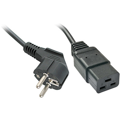Lindy Stromversorgung Negro 2 m CEE7/4 IEC C19 (Espera 4 dias)-SX6 Lindy Stromversorgung Negro 2 m CEE7/4 IEC C19 (Espera 4 dias)