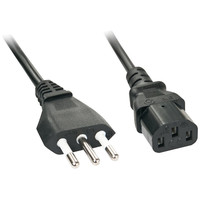 Lindy 30414 cable de transmisión Negro 3 m CEI 23-16 C13 acoplador (Espera 4 dias)-4SX Lindy 30414 cable de transmisión Negro 3 m CEI 23-16 C13 acoplador (Espera 4 dias)