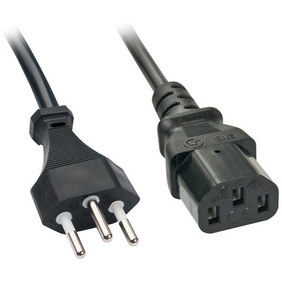 Lindy 30418 cable de transmisi&oacute;n Negro 3 m C13 acoplador (Espera 4 dias)