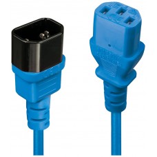 Lindy 30471 cable de transmisión Negro, Azul 1 m C14 acoplador C13 acoplador (Espera 4 dias)-SX2 Lindy 30471 cable de transmisión Negro, Azul 1 m C14 acoplador C13 acoplador (Espera 4 dias)