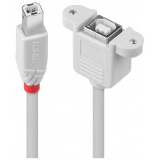 Lindy 31800 cable USB 0,5 m USB B Gris (Espera 4 dias)-SX2 Lindy 31800 cable USB 0,5 m USB B Gris (Espera 4 dias)