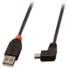 Lindy 31971 cable USB USB 2.0 1 m USB A Mini-USB B Negro (Espera 4 dias)