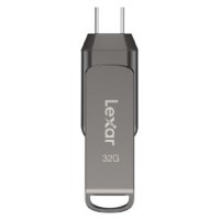 Lexar JumpDrive LJDD400032G-BNQNG unidad flash USB 32 GB USB Tipo C 3.2 Gen 1 (3.1 Gen 1) Gris (Espera 4 dias)