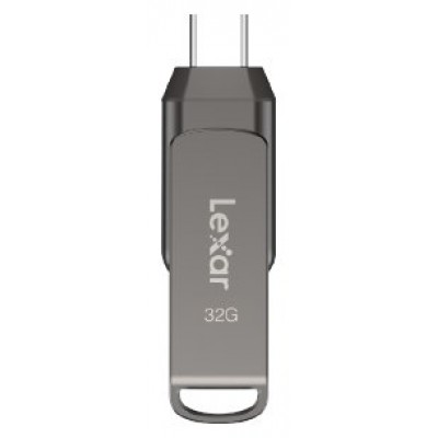 Lexar JumpDrive LJDD400032G-BNQNG unidad flash USB 32 GB USB Tipo C 3.2 Gen 1 (3.1 Gen 1) Gris (Espera 4 dias)