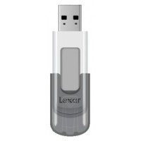 Lexar JumpDrive V100 unidad flash USB 64 GB USB tipo A 3.2 Gen 1 (3.1 Gen 1) Gris, Blanco (Espera 4 dias)