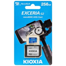 MICRO SD KIOXIA 256GB EXCERIA G2 W/ADAPTOR