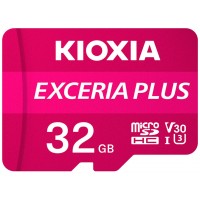 MICRO SD KIOXIA 32GB EXCERIA PLUS UHS-I C10 R98 CON ADAPTADOR